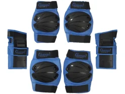 Champz Blau/Schwarz Kinder Skate Schutzset