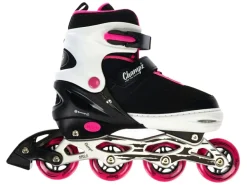 Champz Rosa ABEC9 Semi-Softboot verstellbare Inline-Skates