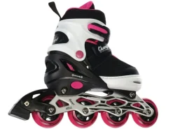 Champz Rosa ABEC9 Semi-Softboot verstellbare Inline-Skates