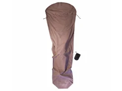Cocoon Mummyliner Ägyptische Baumwolle Hüttenschlafsack - Khaki