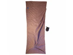Cocoon TravelSheet ägyptischer Baumwolle Hüttenschlafsack - Khaki