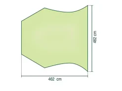Coleman Classic Awning Grey Zeltvordach