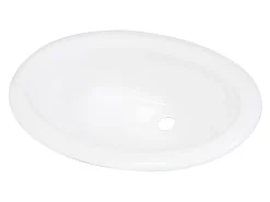 Comet 45 x 27,5 cm Kunststoff Waschbecken - Oval