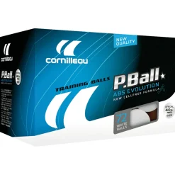 Cornilleau P-Ball Set von 72 Tischtennisbälle - White