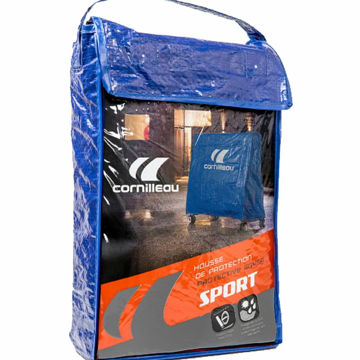 Cornilleau Sport 160 x 135 Tischtennisplatte Abdeckung - Blue