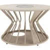 Cosi Cosilumia Ø70 cm Solartisch mit Beleuchtung - Sand Beige