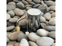 Cosi Cosiscoop Pillar L Terrassenofen aus Teakholz