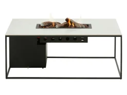 Cosi Fires Cosidesign Line Feuertisch - Black/White marble