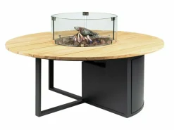 Cosi Fires Cosiloft Ø 120 Feuertisch - Teak