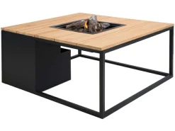 Cosi Fires Cosiloft 100 Feuertisch - Black / Teak