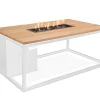 Cosi Fires Cosiloft 120 Feuertisch - White/Teak