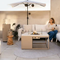 Cosi Fires Cosiloft 120 Feuertisch - Beige/Stone