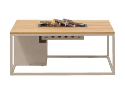 Cosi Fires Cosiloft 120 Feuertisch – Beige/Teak
