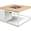 Cosi Fires Cosiloft 100 Feuertisch - White/Teak