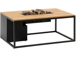 Cosi Fires Cosiloft 120 Teakholz Feuertisch