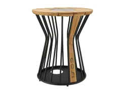 Cosi Fires Cosilumia Ø 52 cm beleuchteter Loungetisch- Teak