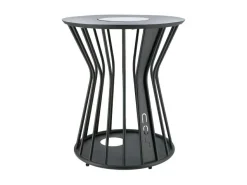 Cosi Fires Cosilumia Ø 52 cm Beleuchteter Loungetisch - Black