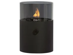 Cosi Fires Cosiscoop Original XL Black Smoked Glass Gaslaterne
