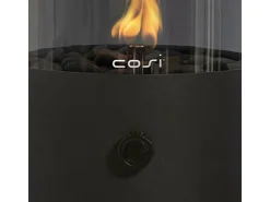 Cosi Fires Cosiscoop Original XL Black Smoked Glass Gaslaterne