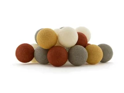 Cotton Ball Lights Extension Kit lichterkette - Glamping Copper