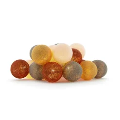 Cotton Ball Lights Extension Kit lichterkette - Glamping Copper