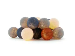 Cotton Ball Lights Outdoor-Lichterkette - Glamping Bella
