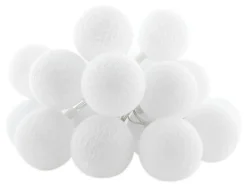 Cotton Ball Lights Outdoor Starter Kit lichterkette - Blanco