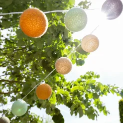 Cotton Ball Lights Outdoor Starter Kit lichterkette - Jungla