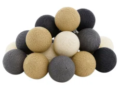 Cotton Ball Lights Outdoor Extension Kit lichterkette - Concreto