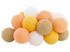 Cotton Ball Lights Outdoor Starter Kit lichterkette - Naranja