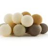 Cotton Ball Lights Outdoor lichtsnoer glamping earth