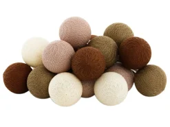 Cotton Ball Lights Outdoor Starter Kit lichterkette - Terraza