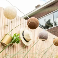 Cotton Ball Lights Outdoor Extension Kit lichterkette - Caramelo