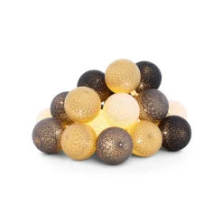 Cotton Ball Lights Outdoor Starter Kit lichterkette - Concreto