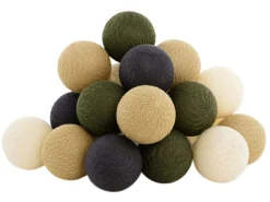 Cotton Ball Lights Outdoor Starter Kit lichterkette - Cazar
