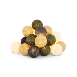 Cotton Ball Lights Outdoor Starter Kit lichterkette - Cazar
