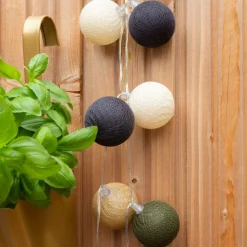 Cotton Ball Lights Outdoor Starter Kit lichterkette - Cazar