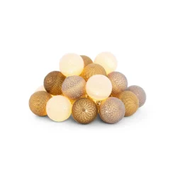 Cotton Ball Lights Outdoor Starter Kit lichterkette - Caramelo