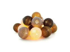 Cotton Ball Lights Outdoor Lichterkette - Glamping Natural