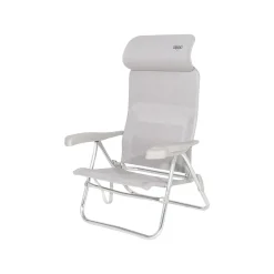 Crespo AL-205 Compact Light Grey Strandstuhl