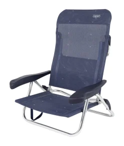 Crespo AL-221 Dark Blue Strandstuhl