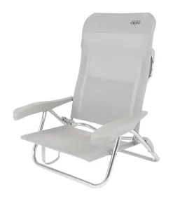 Crespo AL-221 Light Grey Strandstuhl