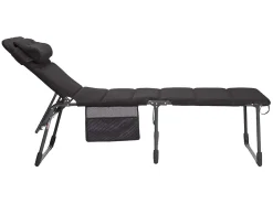 Crespo AP-363 Air-Deluxe Liegestuhl - Black