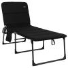 Crespo AP-363 Air-Deluxe Liegestuhl - Black