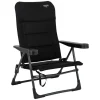 Crespo Strandstuhl AP/205 Air-Deluxe Schwarz Modell 2025