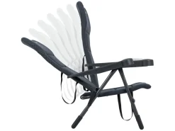Crespo Strandstuhl AP/205 Air-Deluxe Schwarz Modell 2025
