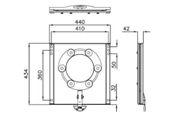 CTA Fiat Ducato X250-C290 ab 2001 Drehscheibe