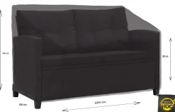 CUHOC Golden 224 x 84 x 66 cm gartenbank abdeckung