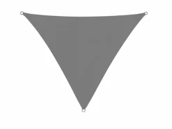 CUHOC sonnensegel dreieck 3x3x3 m grau uv-schutz
