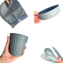 CUHOC 6-teiliges Geschirrset – BPA-frei